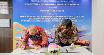 Energy ministry signs gas pipeline lease deal with Nusantara Regas
