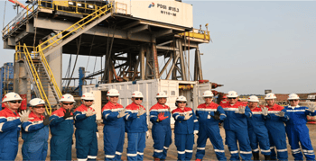 Pertamina Drilling rig strikes oil and gas at SAC-001 exploration well