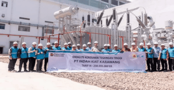 PLN connects 250 MVA power supply to Indah Kiat Karawang mill