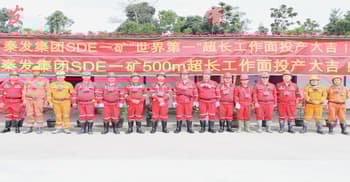China Qinfa commissions world’s longest longwall face at Indonesia’s SDE mine