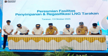 North Kalimantan sees new LNG facility commissioned in Tarakan