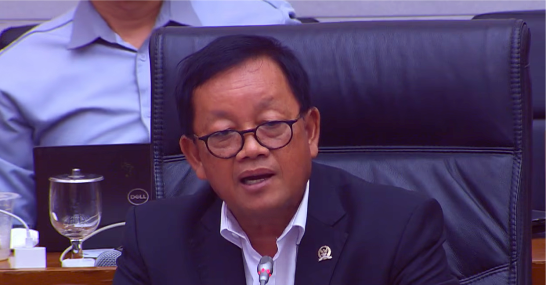 Sugeng Suparwoto, deputy chairman of Commission XII of the DPR