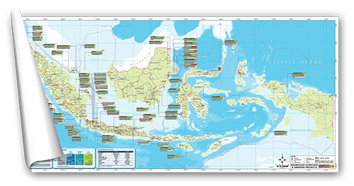 Indonesian Hydrogen & Ammonia Projects Map 2023